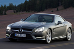 Mercedes-Benz Clase SL SL 500 435 CV Gama SL Descapotable Negro magnetita metalizado Exterior Frontal-Lateral 2 puertas