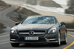 Mercedes-Benz Clase SL SL 500 435 CV Gama SL Descapotable Negro magnetita metalizado Exterior Frontal-Lateral 2 puertas