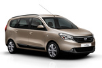 Dacia Lodgy Gama Lodgy Laureate Monovolumen Beige Ceniza Exterior Frontal-Lateral 5 puertas