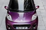 Peugeot 107 Gama 107 Gama 107 Turismo Plum Exterior Frontal-Cenital 5 puertas