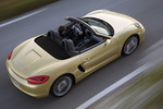 Porsche Boxster Boxster S Boxster S Descapotable Oro Lima Metalizado Exterior Cenital-Posterior-Lateral 2 puertas