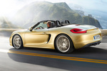 Porsche Boxster Boxster Boxster Descapotable Oro Lima Metalizado Exterior Lateral-Posterior 2 puertas