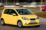 SEAT Mii 1.0 75 CV Style Turismo Amarillo Sunflower Exterior Lateral-Frontal 3 puertas