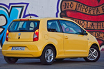 SEAT Mii 1.0 75 CV Style Turismo Amarillo Sunflower Exterior Posterior-Lateral 3 puertas