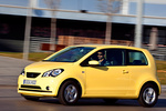SEAT Mii 1.0 75 CV Style Turismo Amarillo Sunflower Exterior Frontal-Lateral 3 puertas