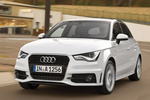 Audi A1 Gama A1 Sportback S line Turismo Blanco Amalfi Exterior Frontal-Lateral 5 puertas