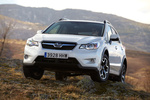 Subaru XV Gama XV Gama XV Todo terreno Satin White Pearl Exterior Frontal-Lateral 5 puertas