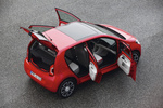 Volkswagen up! Gama up! Gama up! Turismo Rojo Tornado Exterior Cenital-Posterior-Lateral 5 puertas