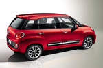 Fiat 500L Gama 500L Gama 500L Monovolumen Rojo Passione Exterior Lateral-Posterior 5 puertas