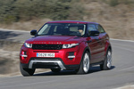 Land Rover Range Rover Evoque GTDi 240 CV 4WD Dynamic Todo terreno Firenze Red Exterior Frontal-Lateral 3 puertas