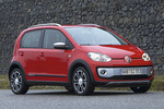 Volkswagen up! Cross up! 1.0 75 CV Gama Cross up! Turismo Rojo Tornado Exterior Lateral-Frontal 5 puertas