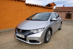 Honda Civic 2.2 i-DTEC 150 CV Executive Turismo Urban Titanium Perlado Exterior Frontal-Lateral 5 puertas