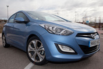 Hyundai i30 Gama i30 Gama i30 Turismo Ice blue Exterior Lateral-Frontal 5 puertas