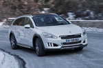 Peugeot 508  RXH 2.0 HDI Hybrid4 Gama 508 RXH Turismo familiar Blanco Nacarado Exterior Lateral-Frontal 5 puertas
