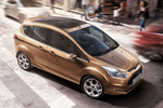 Ford B-MAX Gama B-MAX Gama B-MAX Monovolumen Marr&oacute;n Burnished Glow Exterior Cenital-Lateral-Frontal 5 puertas