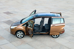 Ford B-MAX Gama B-MAX Gama B-MAX Monovolumen Marr&oacute;n Burnished Glow Exterior Cenital-Lateral 5 puertas