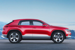 Volkswagen Cross Coup&eacute; prototipo H&iacute;brido Diesel H&iacute;brido Diesel Todo terreno Exterior Lateral 5 puertas