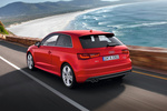 Audi A3 Gama A3 S line Turismo Rojo Shiraz Exterior Posterior-Lateral 3 puertas