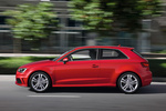 Audi A3 Gama A3 S line Turismo Rojo Shiraz Exterior Lateral 3 puertas