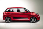 Fiat 500L Gama 500L Gama 500L Monovolumen Rojo Passione Exterior Lateral 5 puertas