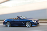Mercedes-Benz Clase SL SL 65 AMG SL 65 AMG Descapotable Azul Cavansita Metalizado Exterior Lateral 2 puertas