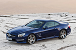 Mercedes-Benz Clase SL SL 65 AMG SL 65 AMG Descapotable Azul Cavansita Metalizado Exterior Lateral 2 puertas