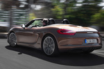 Porsche Boxster Boxster Boxster Descapotable Co&ntilde;ac metalizado Exterior Frontal-Lateral 2 puertas