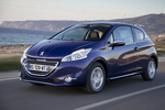 Peugeot 208 Gama 208 Gama 208 Turismo Azul Virtual Exterior Frontal-Lateral 3 puertas