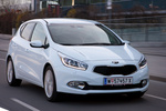 KIA cee'd Gama cee&acute;d Gama cee&acute;d Turismo Cassa White Exterior Lateral-Frontal 5 puertas