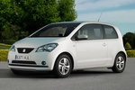 SEAT Mii 1.0 60 CV Ecomotive Style (&laquo;Paquete Chic&raquo;) Turismo Blanco Exterior Frontal-Lateral 3 puertas