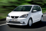 SEAT Mii 1.0 60 CV Ecomotive Style (&laquo;Paquete Chic&raquo;) Turismo Blanco Exterior Frontal-Lateral 5 puertas