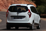 Dacia Lodgy Gama Lodgy Laureate Monovolumen Blanco Glaciar Exterior Posterior-Lateral 5 puertas