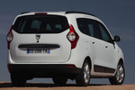 Dacia Lodgy Gama Lodgy Laureate Monovolumen Blanco Glaciar Exterior Posterior-Lateral 5 puertas