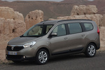 Dacia Lodgy Gama Lodgy Laureate Monovolumen Beige Ceniza Exterior Frontal-Lateral 5 puertas