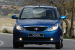 TATA Vista 1.4 75 CV Gama Vista Turismo Brilliant Blue Exterior Frontal 5 puertas