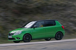 Skoda Fabia RS 1.4 TSI 180 CV DSG 7 vel. RS Turismo Verde Rally Metalizado Exterior Lateral 5 puertas