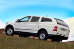 SsangYong Actyon Sports 200 Xdi 155 CV XDi Pick up Grand White Exterior Lateral-Posterior 4 puertas