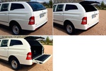 SsangYong Actyon Sports 200 Xdi 155 CV XDi Pick up Grand White Exterior Maletero 4 puertas