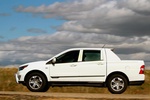 SsangYong Actyon Sports 200 Xdi Aut. 155 CV Premium Pick up Grand White Exterior Lateral 4 puertas