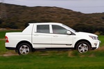 SsangYong Actyon Sports 200 Xdi Aut. 155 CV Premium Pick up Grand White Exterior Lateral 4 puertas