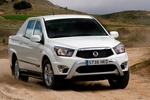 SsangYong Actyon Sports 200 Xdi Aut. 155 CV Premium Pick up Grand White Exterior Lateral-Frontal 4 puertas