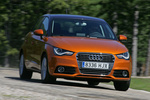 Audi A1 1.2 TFSI 86 CV Ambition  Turismo Naranja Samoa Exterior Frontal-Lateral 5 puertas