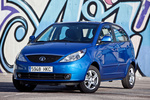 TATA Vista 1.4 75 CV Gama Vista Turismo Brilliant Blue Exterior Frontal-Lateral 5 puertas