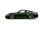 Porsche 911 Carrera S Club Coup&eacute; Coup&eacute; Verde Brewster Exterior Lateral 2 puertas