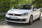 Volkswagen Golf GTI GTI Descapotable Blanco Oryx efecto perla Exterior Frontal-Lateral 3 puertas