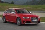 Audi A4 RS 4 Avant RS 4 Avant Turismo familiar Rojo Misano Efecto Perla Exterior Lateral-Frontal 5 puertas