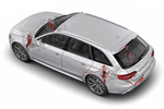 Audi A4 RS 4 Avant RS 4 Avant Turismo familiar T&eacute;cnica Suspensi&oacute;n 5 puertas