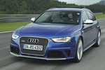 Audi A4 RS 4 Avant RS 4 Avant Turismo familiar Azul Estoril Exterior Frontal-Lateral 5 puertas