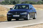 BMW Serie 3 320d (184 CV) Luxury Line Turismo Imperialblau Efecto Brillante Exterior Frontal-Lateral 4 puertas