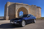 BMW Serie 3 320d (184 CV) Luxury Line Turismo Imperialblau Efecto Brillante Exterior Frontal-Lateral 4 puertas